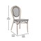 Flash Furniture Marseille Thonet French Bistro Stacking Chair, Black/White Textilene/Bamboo Print Alum Frame, 4PK 4-SDA-AD642002S-TXT-BLKWH-LTNAT-GG - alternate 5